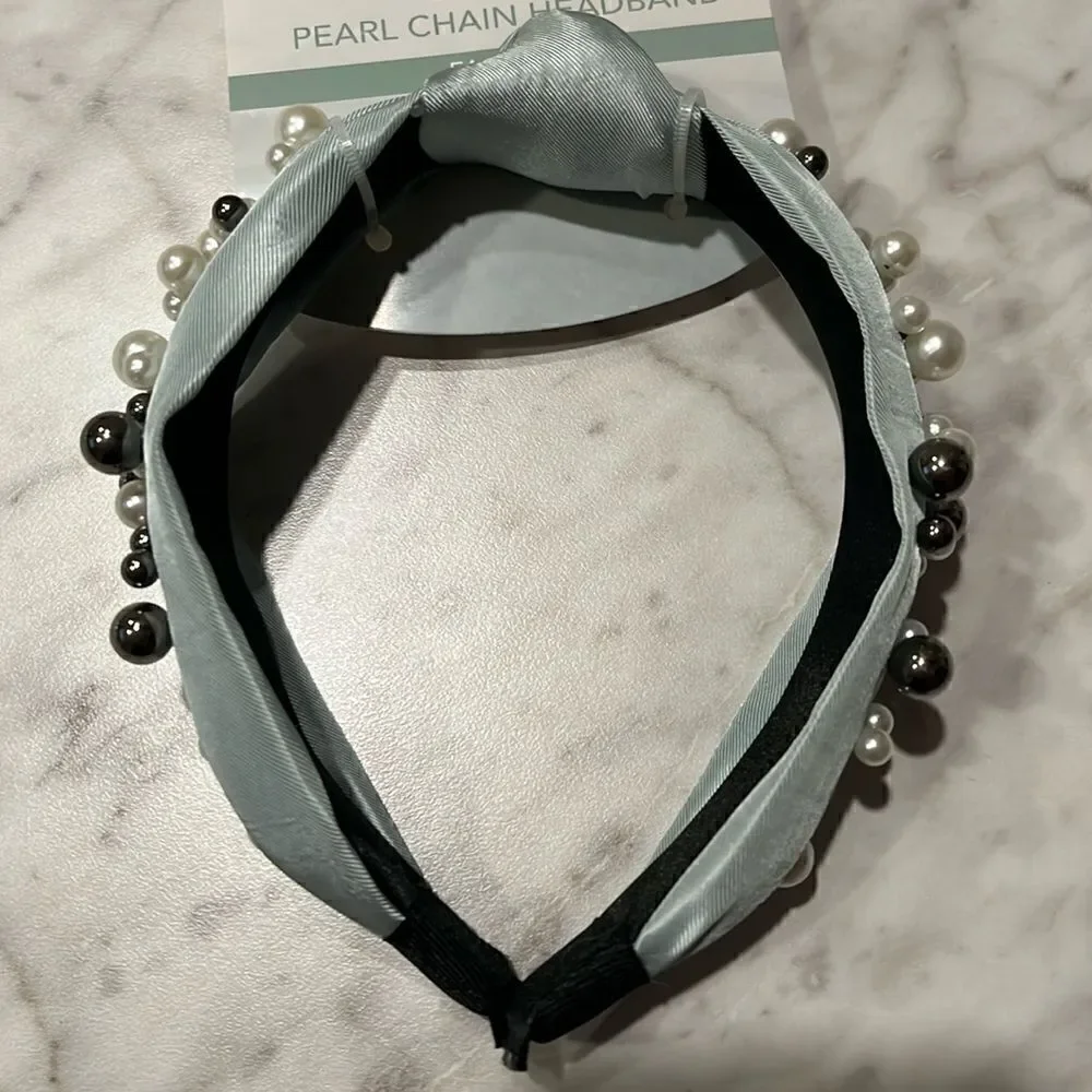 FASHION PEARL CHAIN HEADBAND